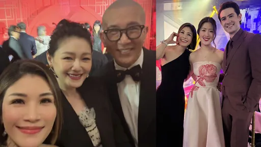 偉忠幫齊聚!大S牽具俊曄祝賀恩師愛女 曾馨瑩、張清芳同框兩綜藝巨頭