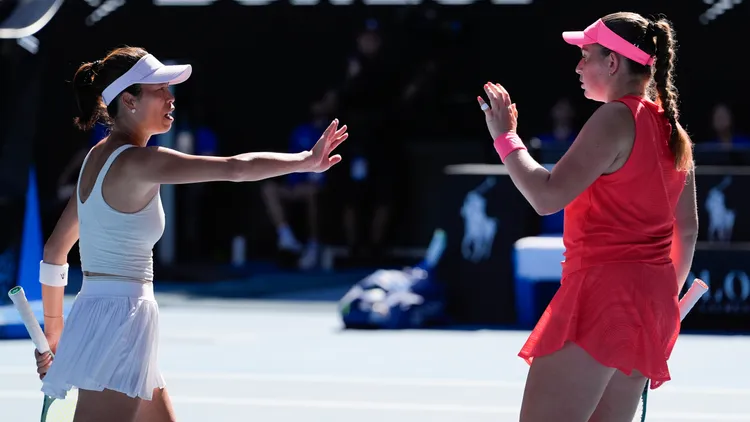 謝淑薇澳網亞軍。  美聯社