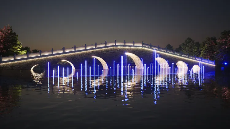 第二屆新營波光節2月8日登場。南市府提供