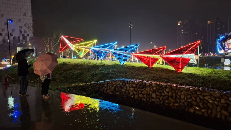 「福道」彷彿即將起飛的紙飛機。客家局提供