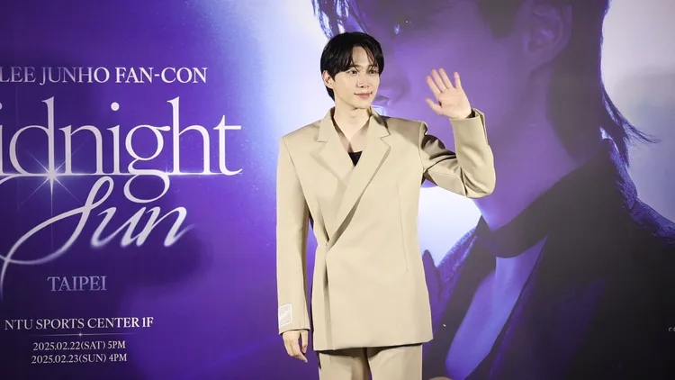 李俊昊透露來台必吃餛飩麵和牛軋餅。彭欣偉攝