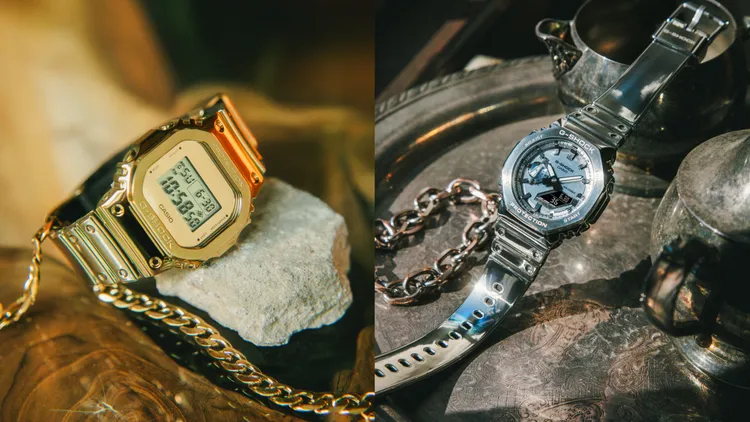 新作以經典小方塊5600、八角錶圈2100等人氣型號為基礎。品牌提供