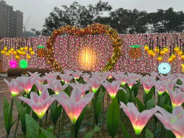 台灣燈會「桃園好農市集」。農業局提供