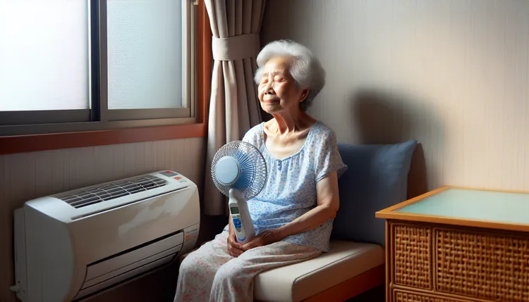 李母隱瞞女兒死亡，讓遺體在房間了吹了6年的冷氣，還疑似以油擦拭，導致女兒變成乾屍。AI生成示意圖