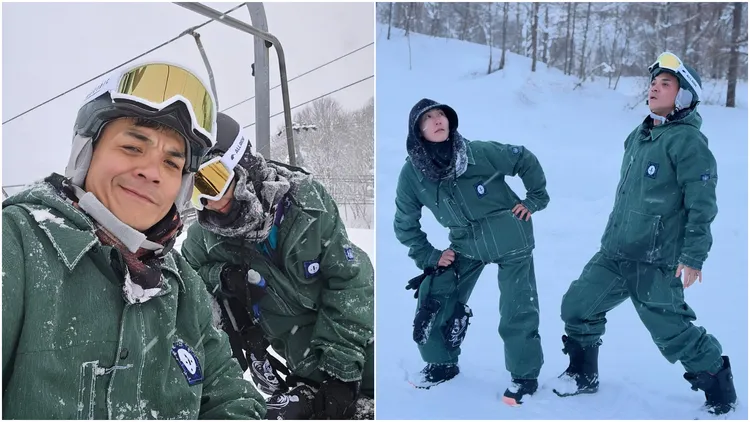 Gigi和史丹利近日前往日本旅遊。翻攝《Gigi Lin 林如琦》臉書