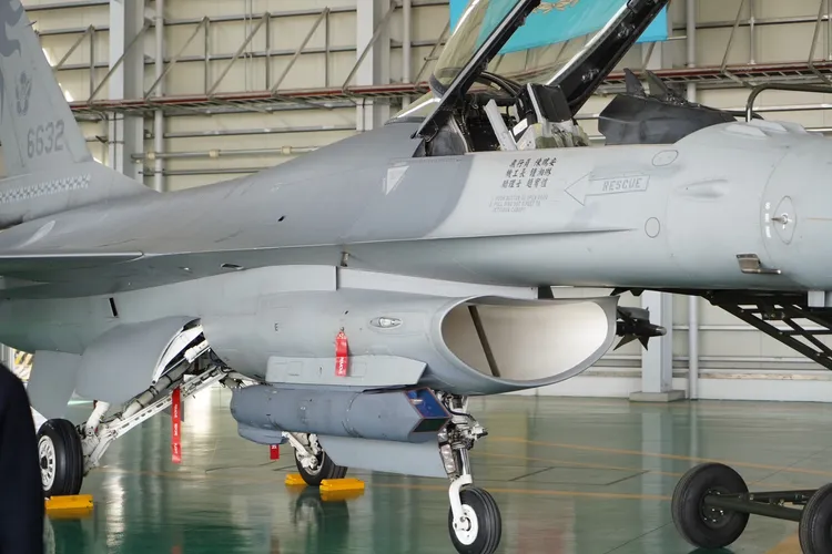 F-16V Block 20戰鬥機。讀者提供