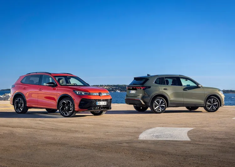 Volkswagen新Tiguan外型設計融入品牌最新家族風格，整體線條更加流線。原廠照片