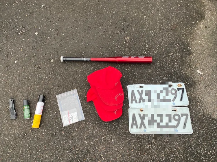 警方查獲相關證物。警方提供