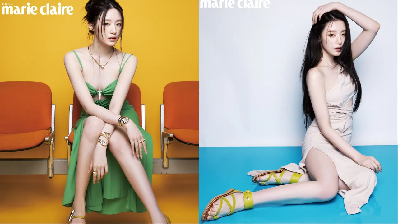 葉舒華拍攝《Marie Claire 美麗佳人》封面。《Marie Claire 美麗佳人》國際中文版提供