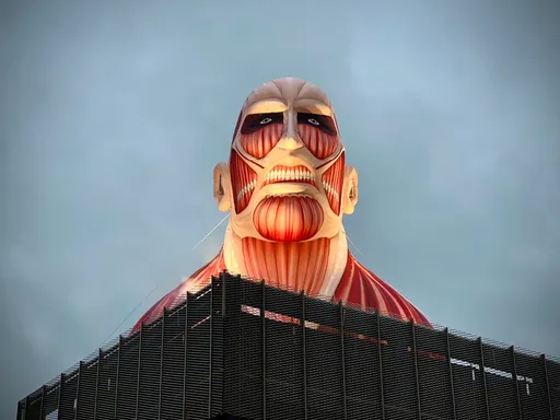 台灣燈會「超大型巨人」裝置夯爆！加碼主題徽章　2/22號召粉絲集結！一起獻出心臟