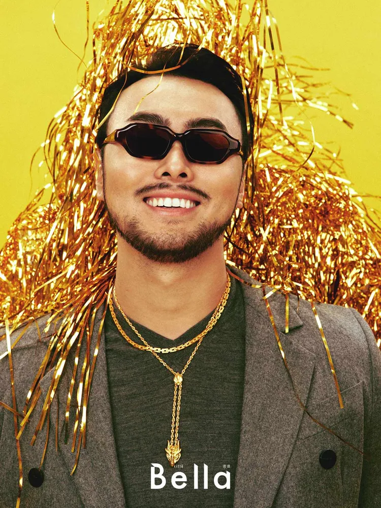 林家正身著Ferragamo拍攝封面。《Bella儂儂》提供