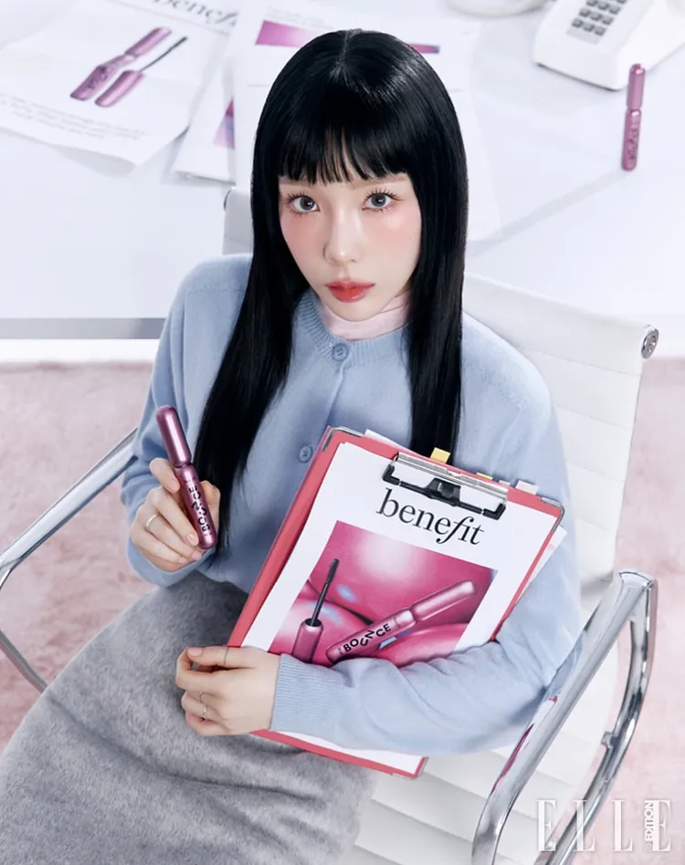 太妍逆齡生長的長相引起粉絲驚呼。翻攝ellekorea IG