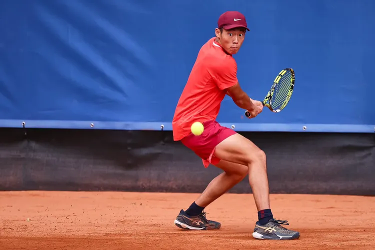 曾俊欣擅長紅土場地，過去也有人認為在台灣比賽的國際賽事也能啟用紅土場地。翻攝自曾俊欣臉書