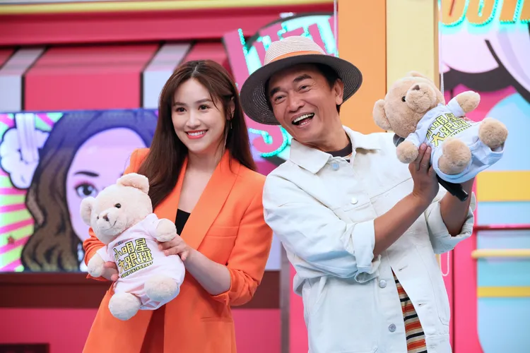 吳宗憲和吳姍儒主持的《小明星大跟班》被罵不要臉。資料照片