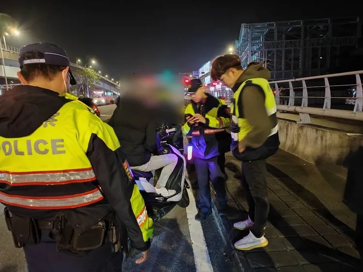 警方於連假期間強勢執法。警方提供