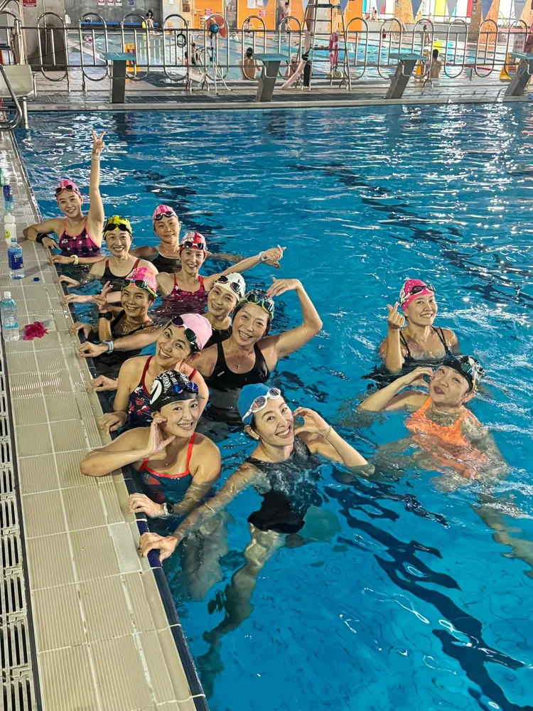 賈永婕去年就開始為世壯運的水球項目作宣傳。翻攝自賈永婕臉書