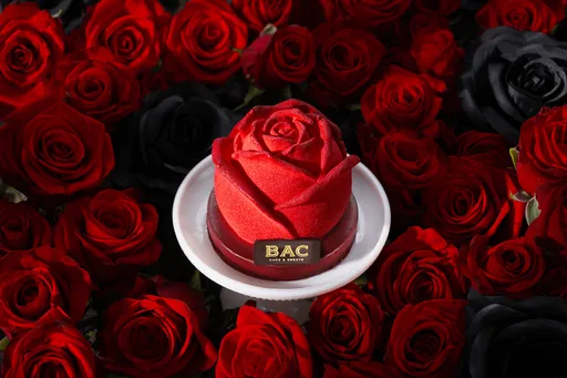 美到像AI生成!BAC法式手工玫瑰蛋糕三種法式技法比真花更夢幻