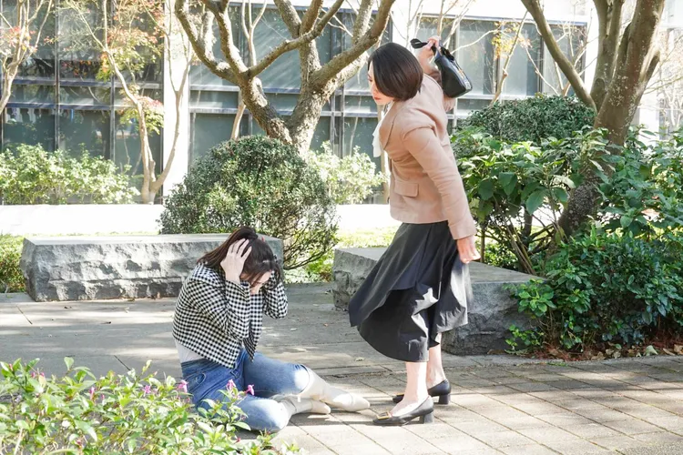 傳侯怡君在劇中下手太重。翻攝自侯怡君FB