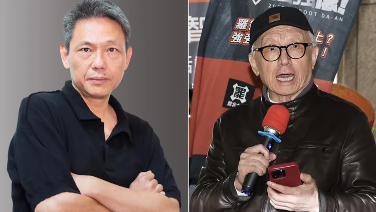 媒體人謝寒冰（左圖，翻攝自謝寒冰臉書）與聯電創辦人曹興誠（資料照片）隔空互槓。