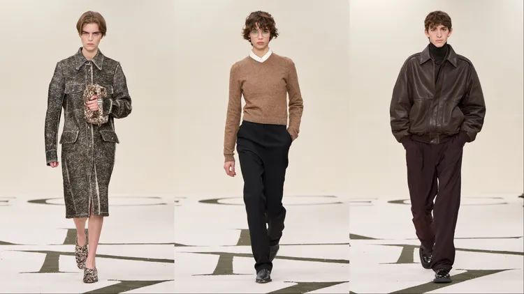 Calvin Klein Collection 2025年秋季系列運用面料、剪裁帶來嶄新樣貌。品牌提供