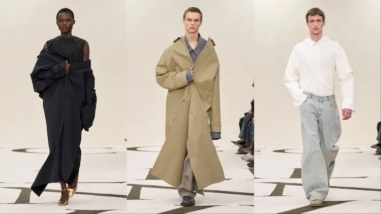 Calvin Klein Collection 2025年秋季系列。品牌提供