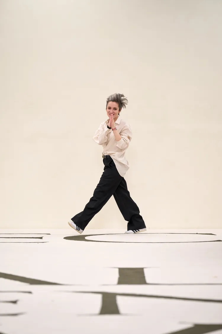 Veronica Leoni帶來在CK的首個大秀。品牌提供