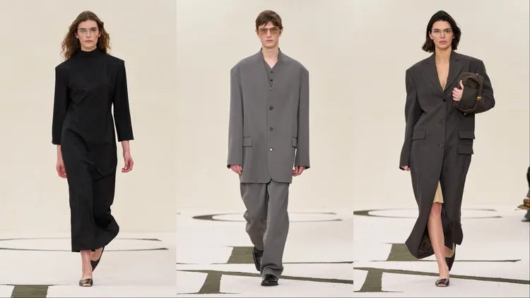 Calvin Klein Collection 2025年秋季系列延續簡約風格。品牌提供