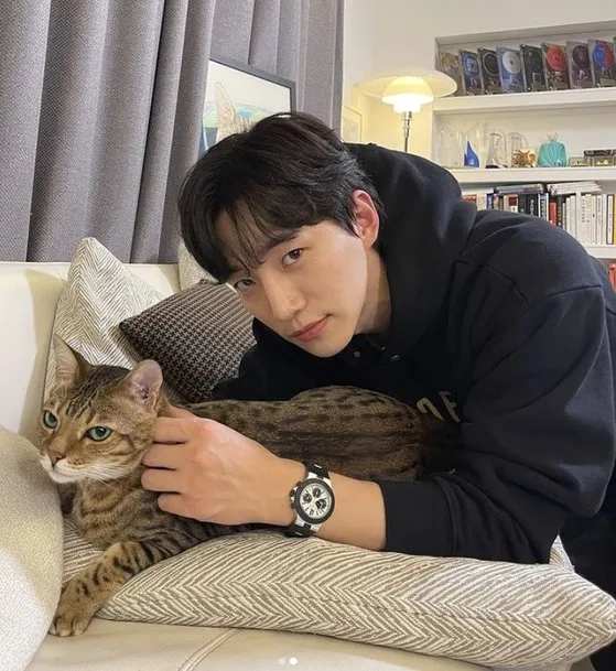 李俊昊養了4隻貓，平時喜歡跟貓膩在家。翻攝李俊昊IG