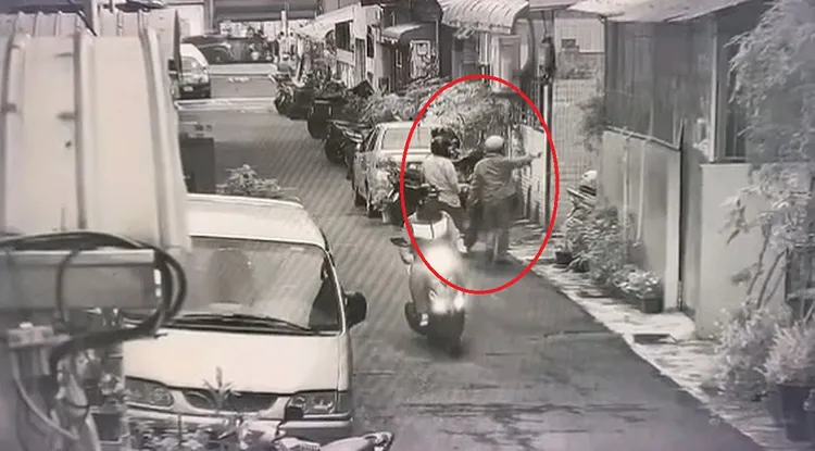 趙姓婦人隨張男進入屋內後就沒再出門。民眾提供