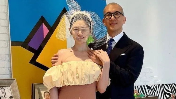 大S（左）和具俊曄在結婚3周年前陰陽兩隔。翻攝asosbarbiedee IG