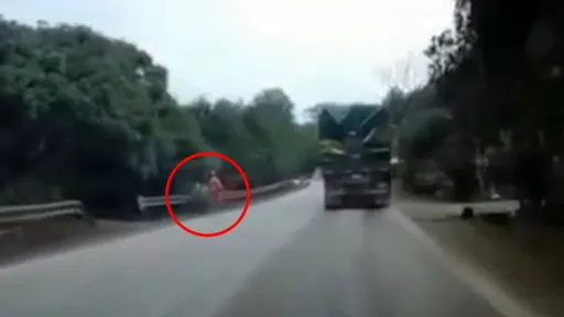 影片|大貨車輪胎落跑 身後偷襲把路人輾死