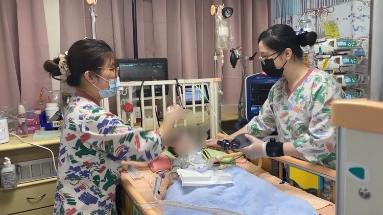 彰化市全福街民宅火警送醫救回的女嬰及母親，分別在除夕夜、初三傳出噩耗。資料照片（彰基提供）