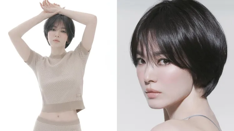 宋慧喬在全新拍攝的雜誌大片中，美到猶如陶瓷娃娃。翻攝宋慧喬IG