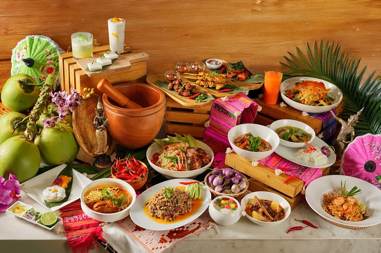 與泰國五星級姐妹飯店合作餐點，將自3月起於館內吃到飽提供。大溪威斯汀提供