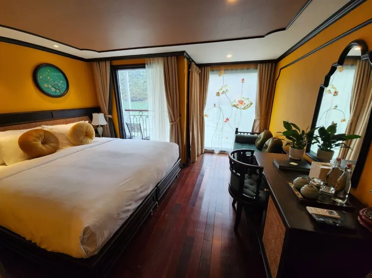 雄獅旅遊將推北越新玩法，郵輪融合了歷史魅力和現代奢華。業者提供