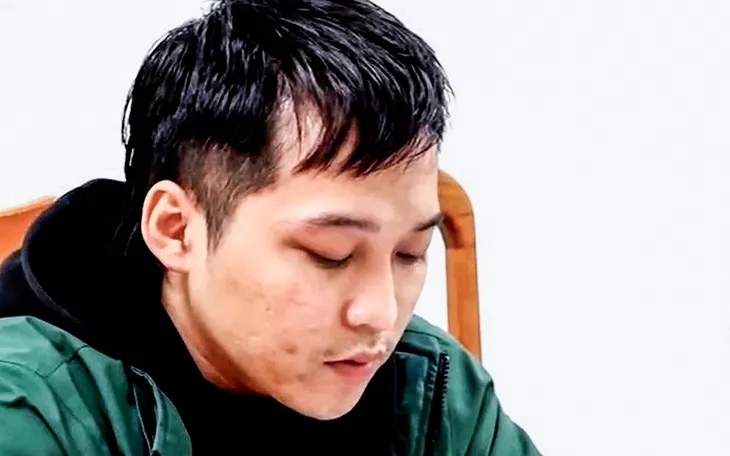 其中一名被捕的詐騙犯。青年報