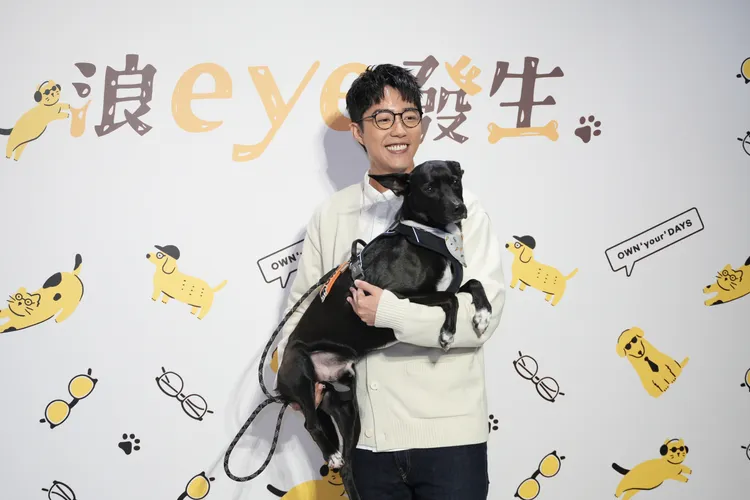 蔡凡熙出席OWNDAYS公益活動。彭欣偉攝