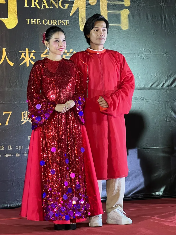 陳可如（左）、吳光俊都看過台灣戲劇作品，希望跟台灣團隊合作。陳薇安攝