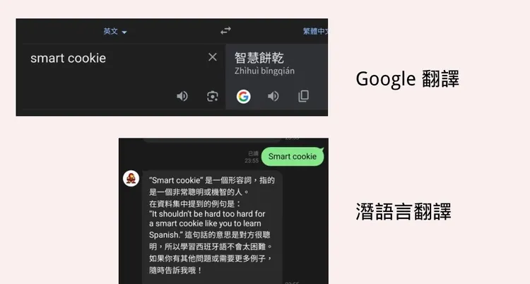 獲得金牌與國際特別獎的「智能潛語言翻譯」。教育局提供