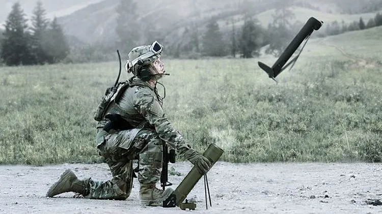 自殺式無人機彈簧刀300系統在烏克蘭戰場表現優異。翻攝AeroVironment
