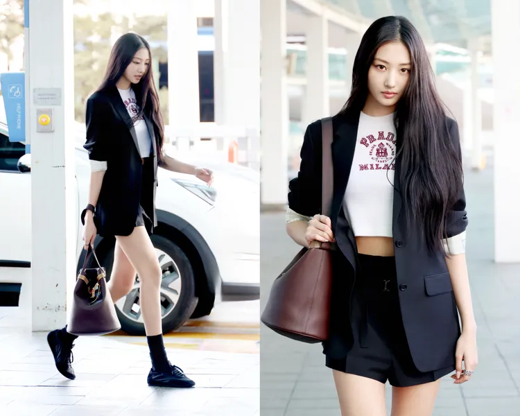 MEOVV成員Gawon。品牌提供