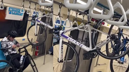 搭捷運驚見「單車高高掛」乘客傻眼 能不能罰?北捷來解答