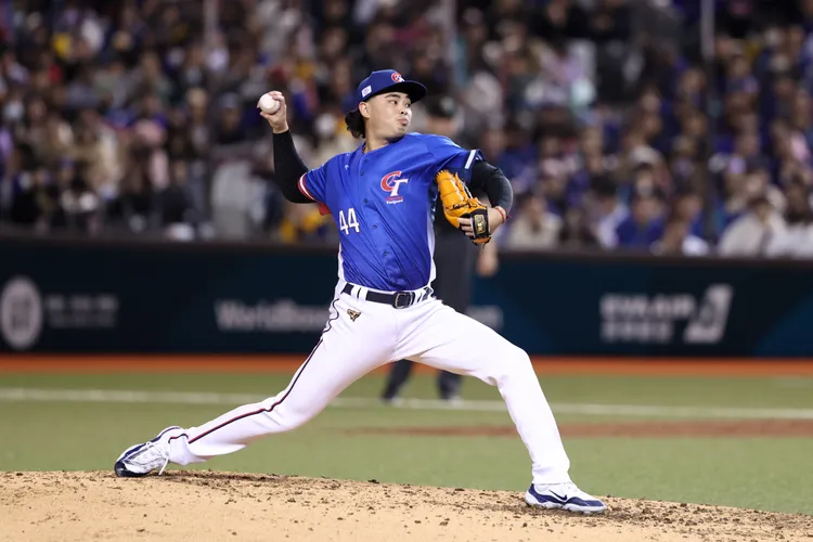 陳柏毓今中繼3局無失分。  棒協提供