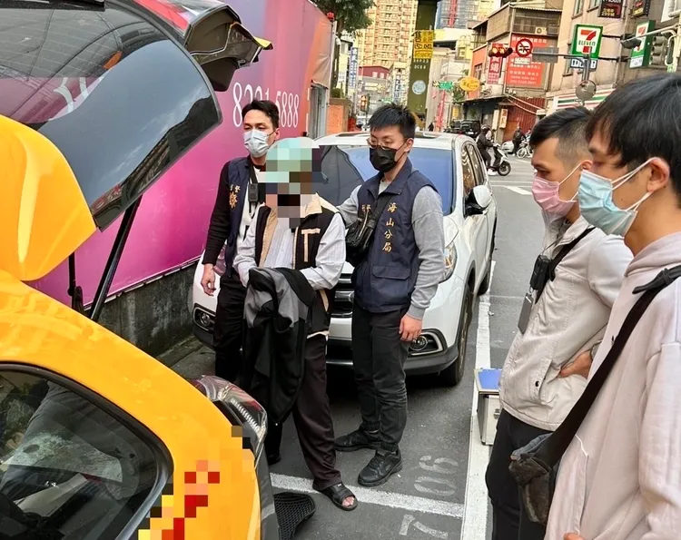 謝姓運將落網。警方提供