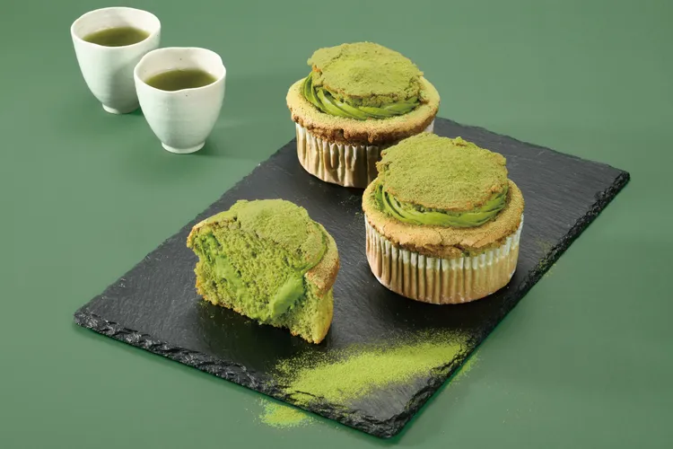 亞尼克宇治抹茶生磅蛋糕，大大滿足抹茶控獨享慾望，每顆售價108元。業者提供