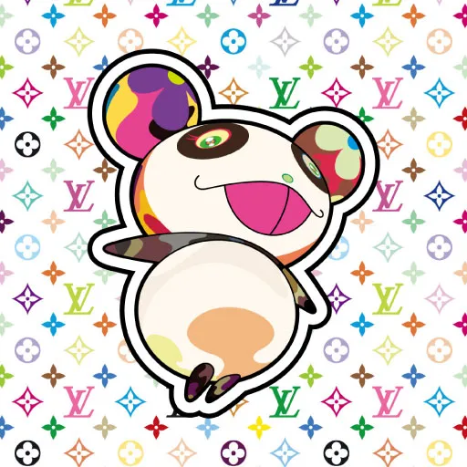 路易威登 x 村上隆藝術聯名限定貼圖。品牌提供