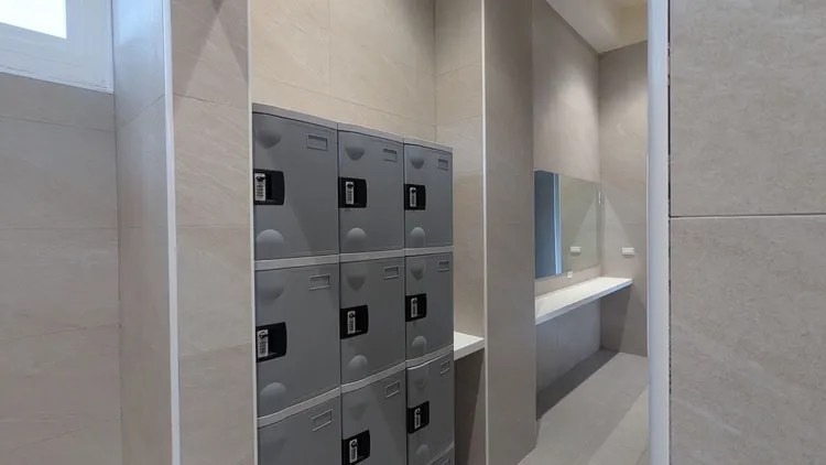 露營區梳化間。東管處提供