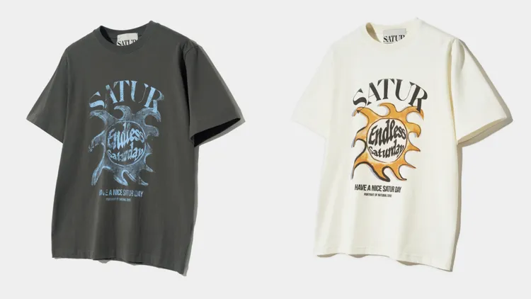 SATUR太陽圖騰T，各2630元。品牌提供