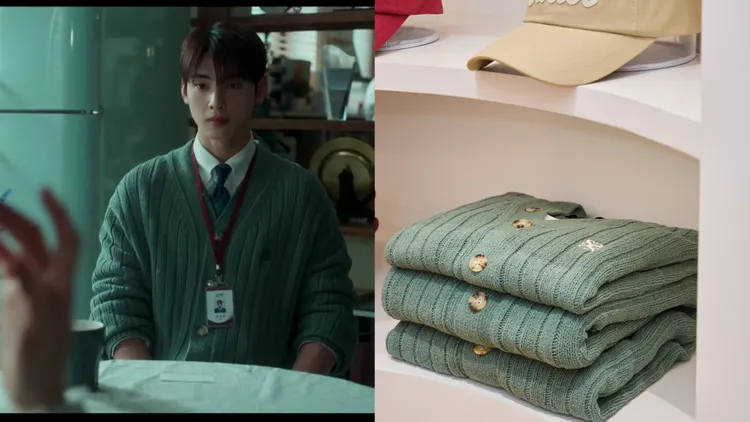 車銀優在《犬系戀人》中，就曾SATUR的綠色針織衫亮相。品牌提供