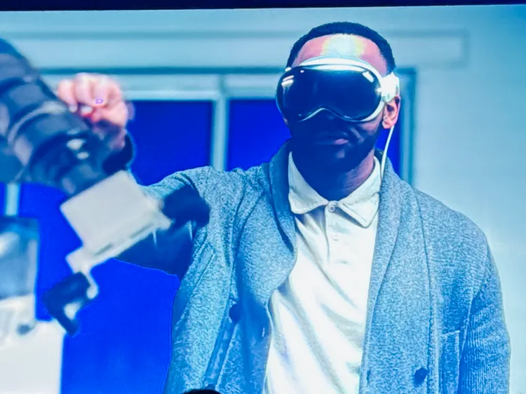 達梭預告將在今年夏天於Apple Vision Pro推出達梭系統的3DLive應用程式。趙筱文攝